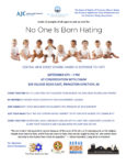 No One is Born Hating Flyer